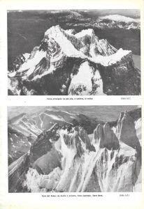 Paine: vetta principale/Torre Centrale e Torre Nord//Pellisier e Carrel alla Torre Nord/Vetta. Stampa 1958 - copertina