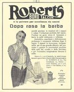 Roberts boro talcum. Advertising 1914