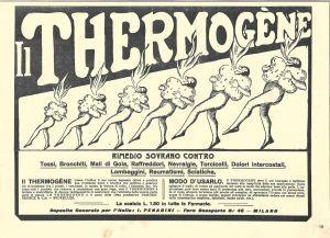 Thermogène. Advertising 1914 - copertina