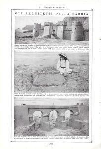 Gli architetti della sabbia. Stampa 1923 - copertina