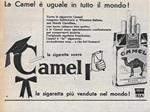 La Camel è uguale in tutto il mondo! Advertising 1956