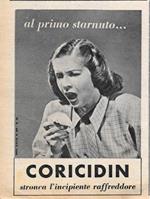 Corocidin. Advertising 1956