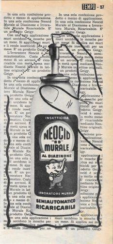 Neocid murale. Advertising 1956 - copertina