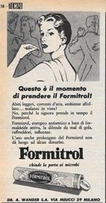 Questo è il momento di prendere Formitrol! Advertising 1956