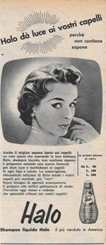 Halo da luce ai vostri capelli. Advertising 1956