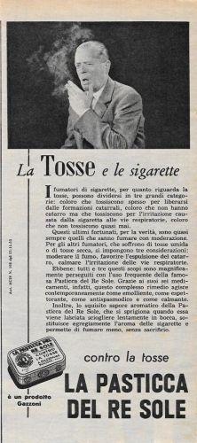 Pasticca del Re Sole. Advertising 1956 - copertina