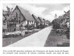 Strada del quartiere indigeno dei Chamorro (isola di Guam). Stampa 1934