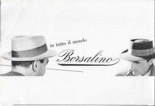 In tutto il mondo Borsalino. Advertising 1959 - copertina