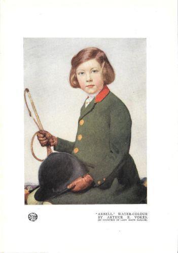 Arbell. Water-Colour by Arthur E. Vokes - Stampa 1924 - copertina