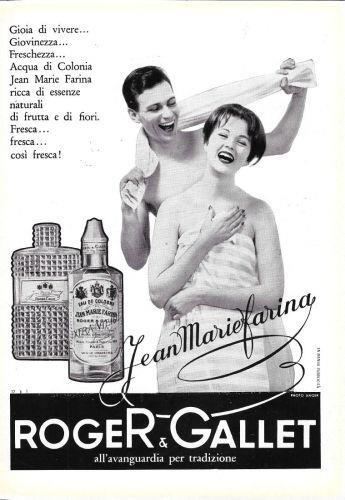 Rogert & Gallet all'avanguardia per tradizione. Advertising 1960 - copertina