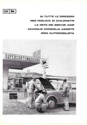 Agip Supercortemaggiore. Advertising 1960 - copertina