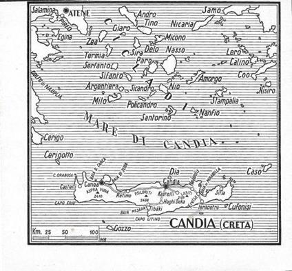 Candia (Creta). Stampa1942 - copertina