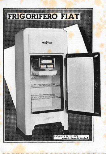 Frigorifero FIAT. Advertising 1941 - copertina