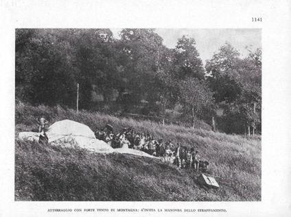 Atterraggio con forte in montagna. Stampa1941 - copertina