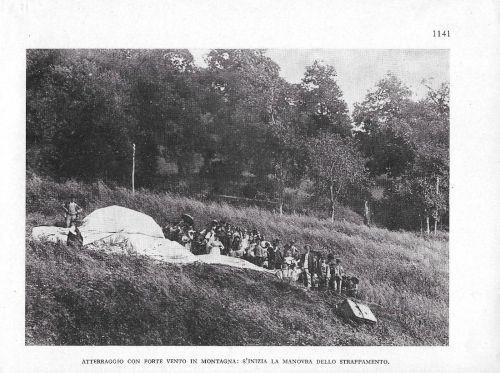 Atterraggio con forte in montagna. Stampa1941 - copertina