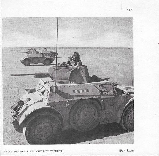 Nelle immediate vicinanze di Tobruch. Stampa 1942 - copertina