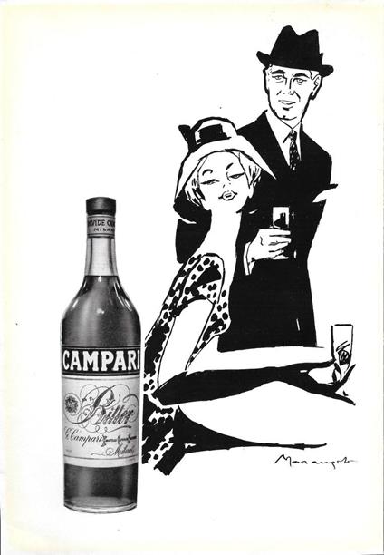 Bitter Campari. Advertising 1963 - copertina