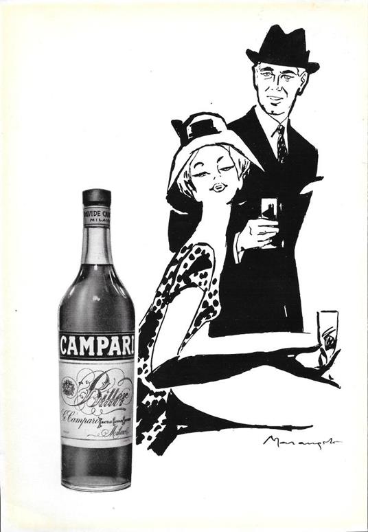 Bitter Campari. Advertising 1963 - copertina