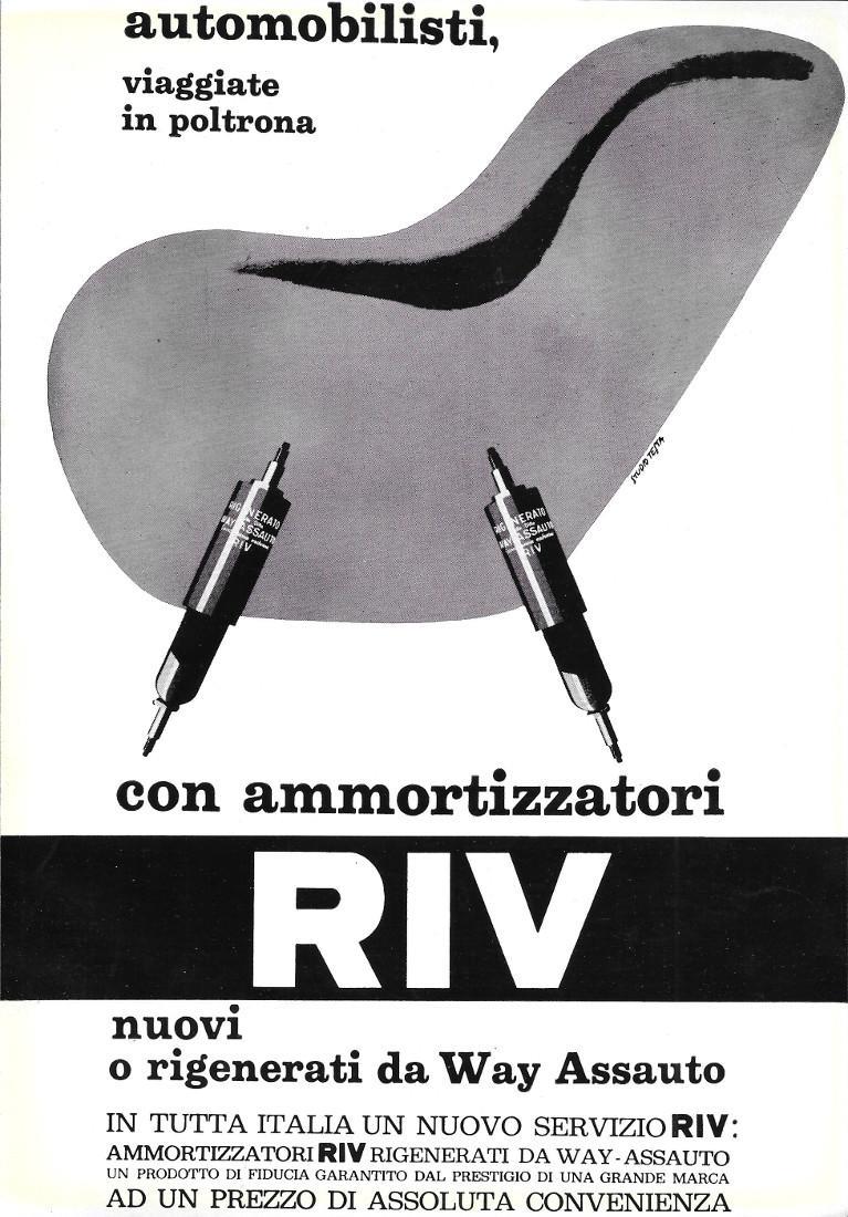 Amortizzatori RIV. Advertising 1963