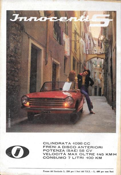 Innocenti S. Advertising 1963 - copertina