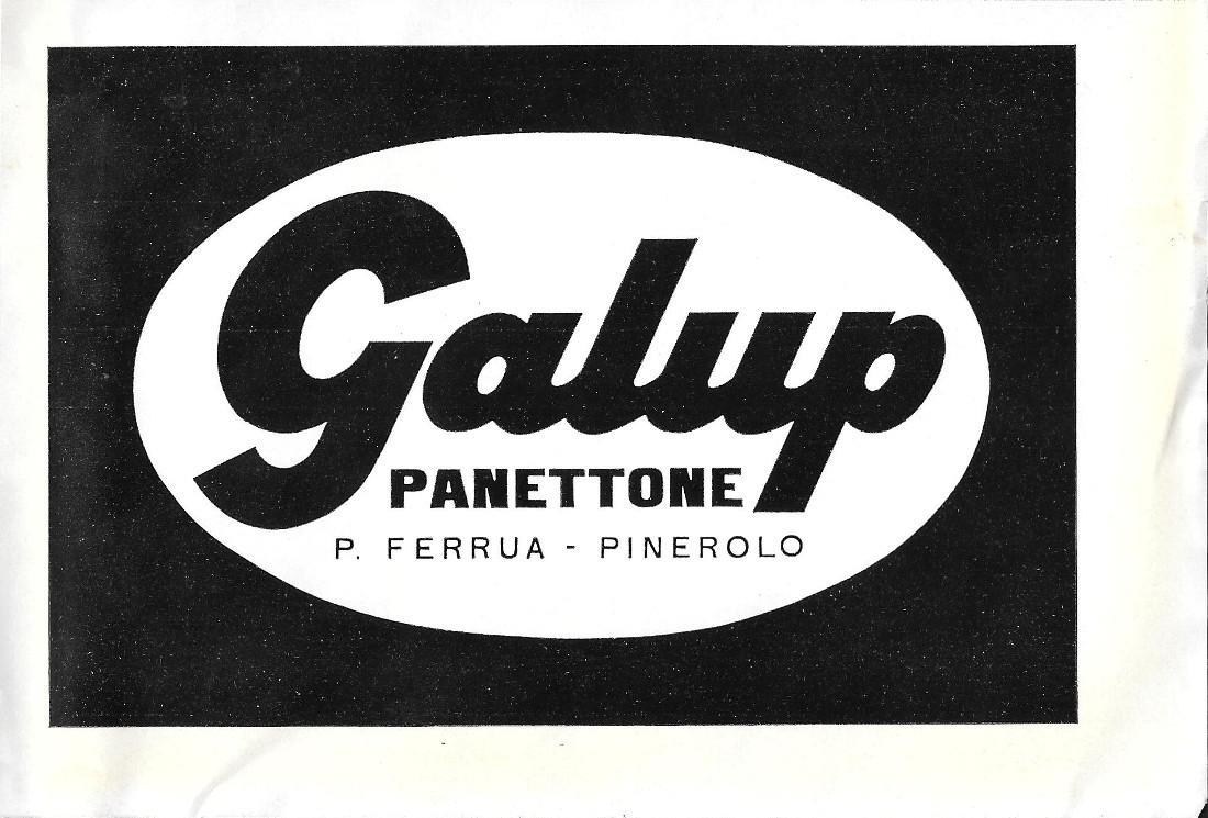 Panettone Galup. Advertising 1963