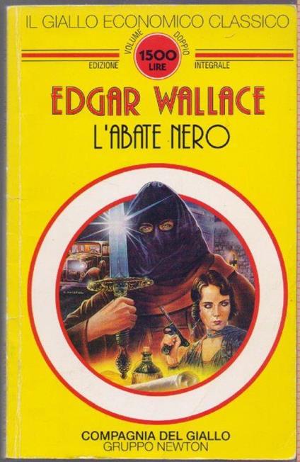 L' abate nero - Edgar Wallace - Edgar Wallace - copertina