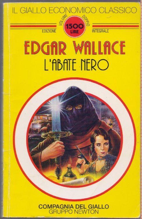 L' abate nero - Edgar Wallace - Edgar Wallace - copertina