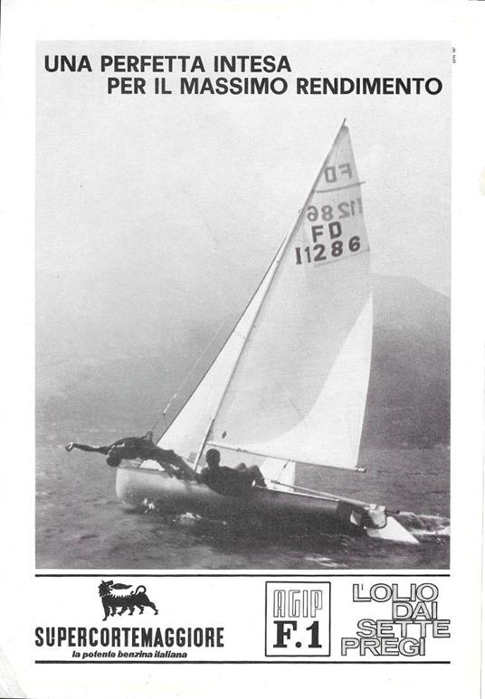 Supercortemaggiore-Agip. Una perfetta intesa per .... Advertising 1964 - copertina