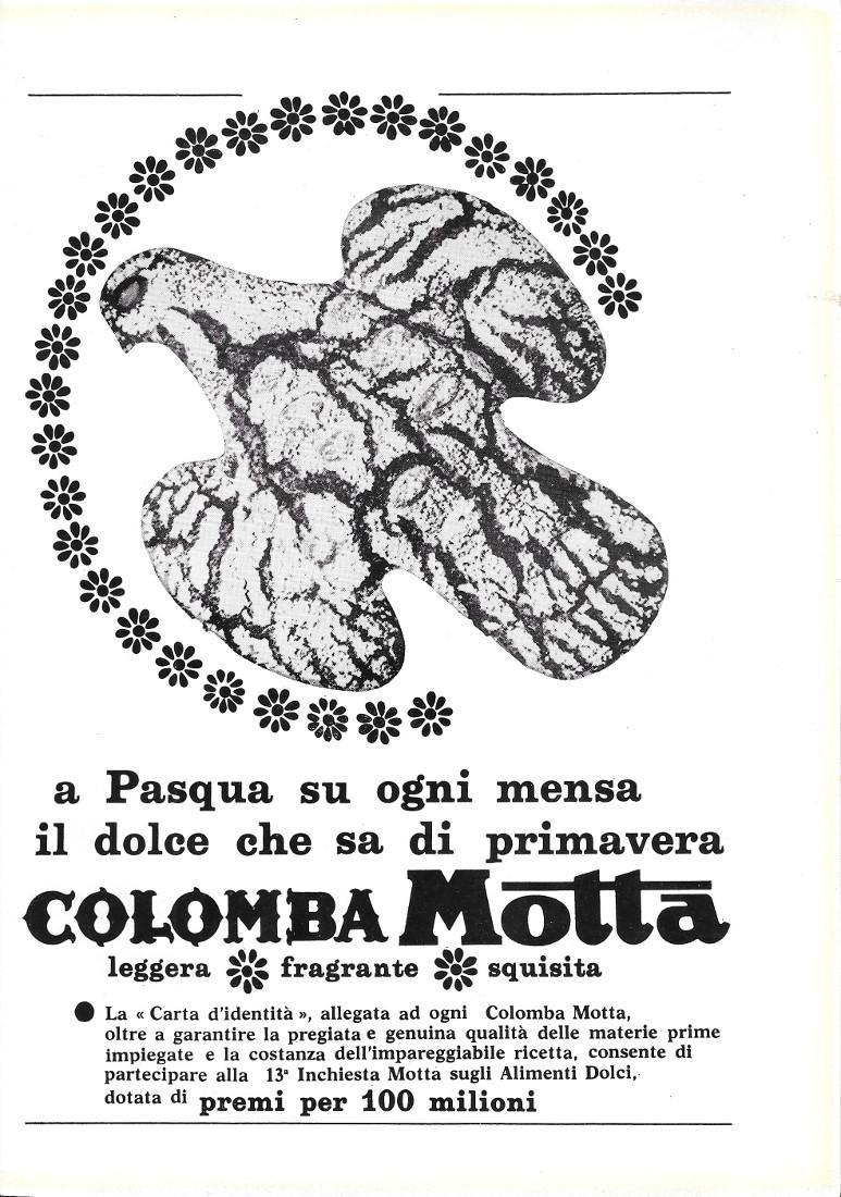 Colomba Motta. Advertising 1964