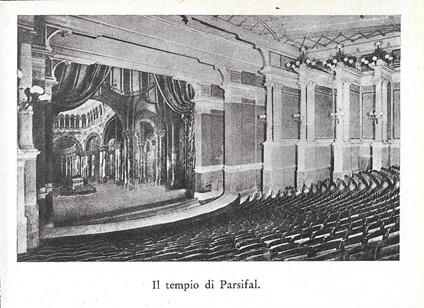 Il tempio di Parsifal (Bayreuth). Stampa 1934 - copertina