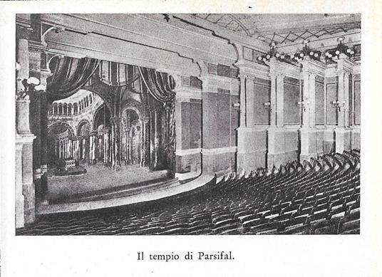 Il tempio di Parsifal (Bayreuth). Stampa 1934 - copertina