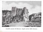 Castello crociato di Sahyoun. Angolo sud-est della fortezza (Siria). Stampa 1934