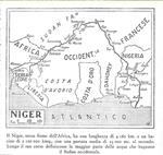 Il Niger, terzo fiume dell'Africa. Stampa 1934