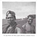 Un capo feticcio dei Sererè, popoli dell'Africa occidentale francese. Stampa 1934