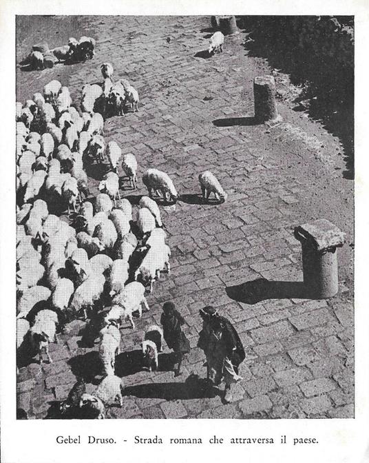 Gebel Druso. Strada romana che attraversa il paese. Stampa 1934 - copertina