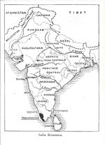 Travancore. India Britaninca. Stampa 1934