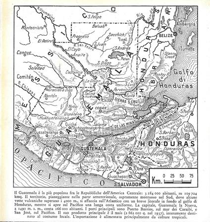 Guatemala. Stampa 1934 - copertina