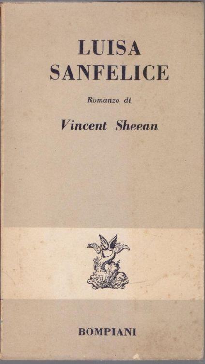 Luisa Sanfelice - Vincent Sheean - Vincent Sheean - copertina