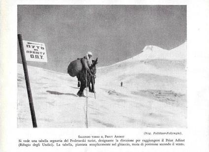 Salendo verso il Priut Adinst. Stampa 1930 - copertina