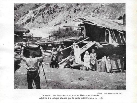 La cucina del Sovturist ad Adyl-Su / Zona del Kayarta-Basch. Stampa 1930 - copertina