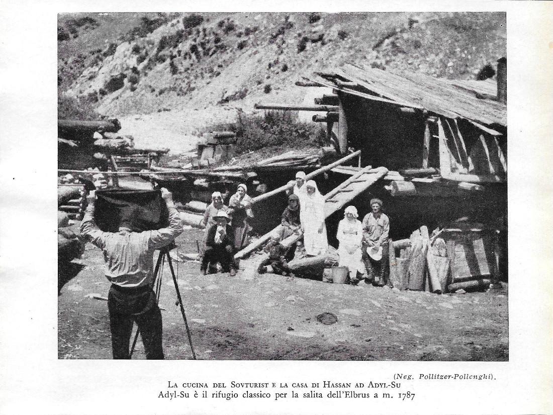 La cucina del Sovturist ad Adyl-Su / Zona del Kayarta-Basch. Stampa 1930