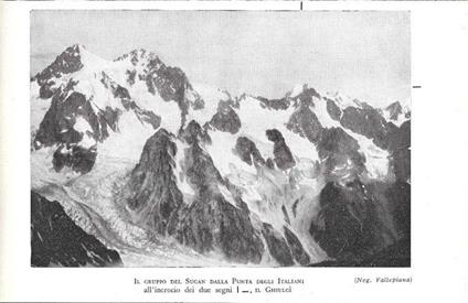 Il gruppo del Sugan dalla Punta degli Italiani. Stampa 1930 - copertina