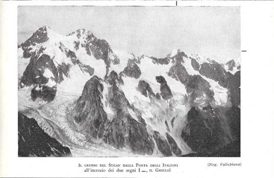 Il gruppo del Sugan dalla Punta degli Italiani. Stampa 1930 - copertina