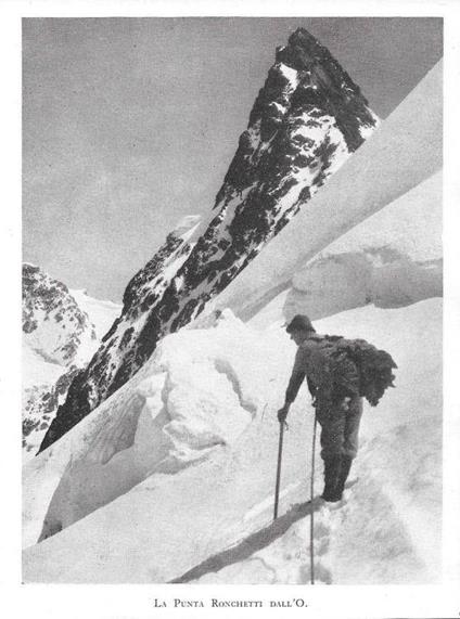 La Punta Ronchetti dall'O. Stampa 1930 - copertina