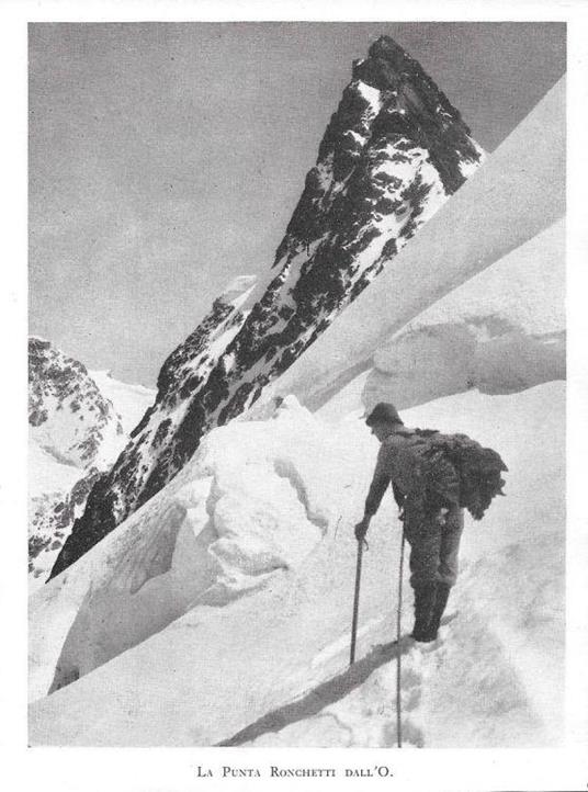 La Punta Ronchetti dall'O. Stampa 1930 - copertina