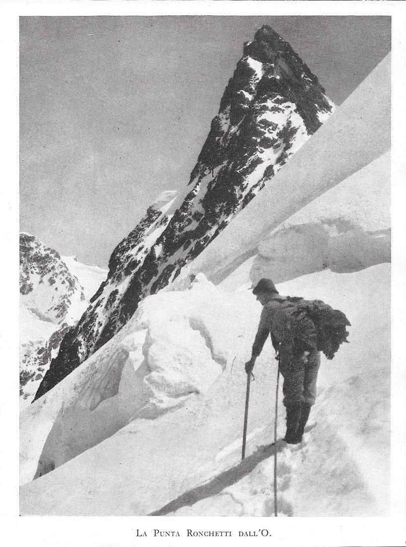 La Punta Ronchetti dall'O. Stampa 1930