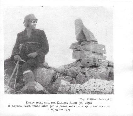 Dugan sulla cima del Kavarta Basch. Stampa 1930 - copertina