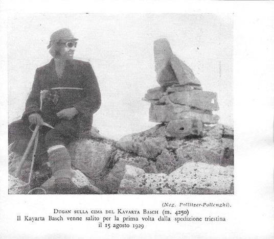 Dugan sulla cima del Kavarta Basch. Stampa 1930 - copertina