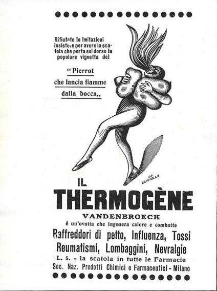 Il Thermogène Vandenbroeck. Advertising 1930 - copertina