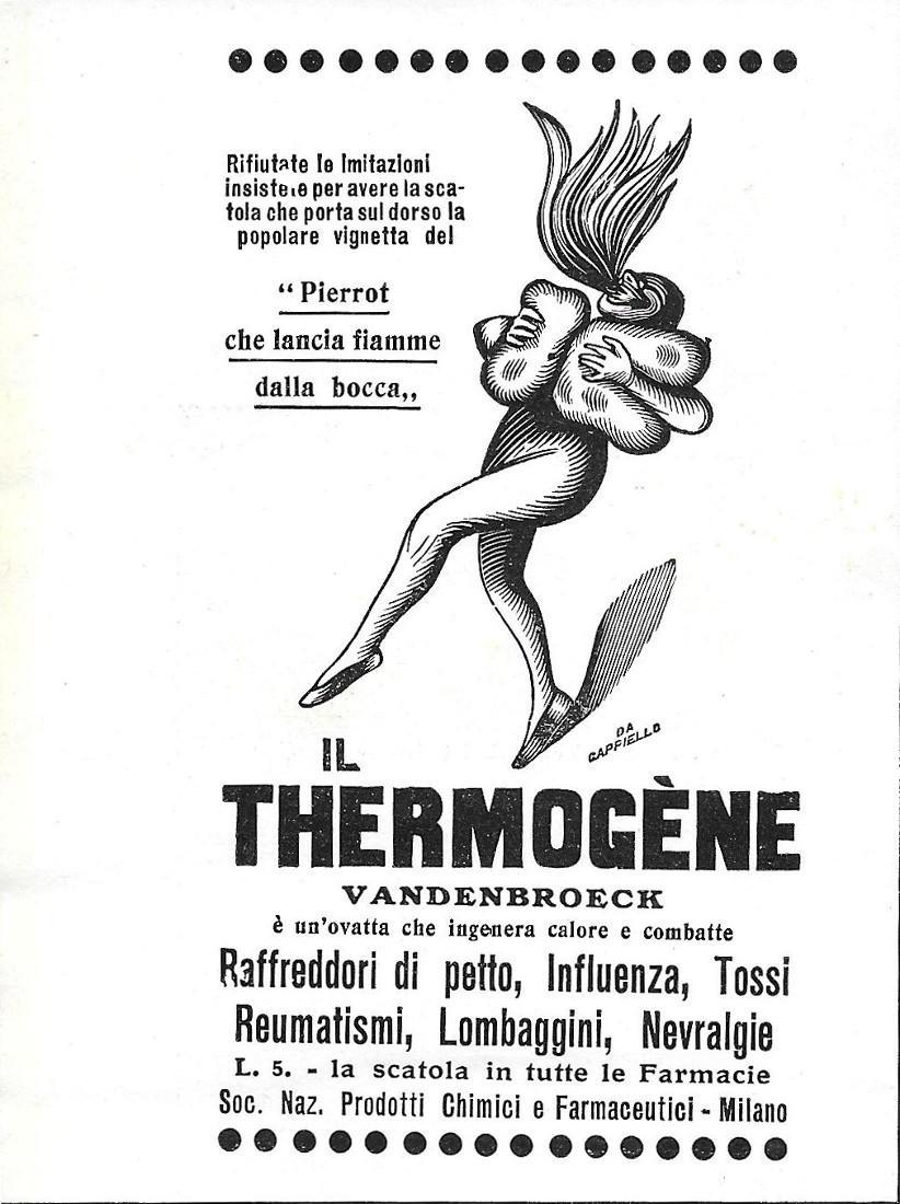 Il Thermogène Vandenbroeck. Advertising 1930